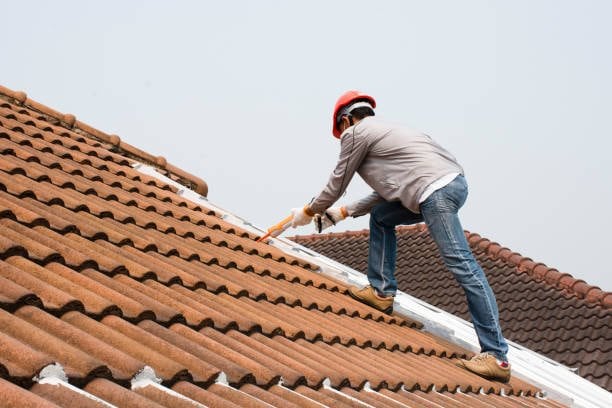 Slate roofing installation