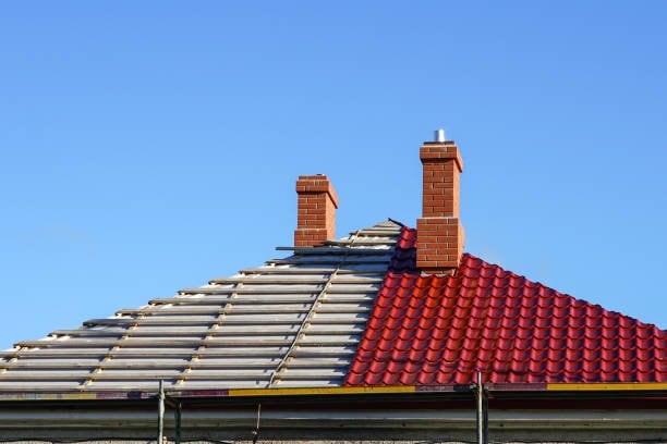 Tile roof repair and material replacement